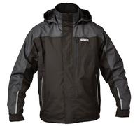 Dewalt Hybrid Black & Charcoal Grey Waterproof Jacket X Large