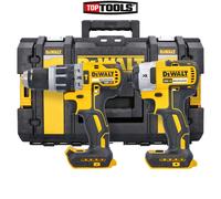 DeWalt Impact Driver & Combi Drill Combo With Case - Batteries not included.