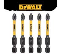 DeWALT Impact PH2 Phillips Driver Bit Set x 5 FlexTorq Extreme 50mm fits makita