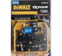 DeWALT DT70564T 25 X PZ2 X 1/4" HEX IMPACT DRIVER SCREWDRIVER BITS + HOLDER