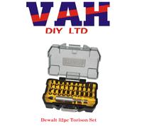DEWALT IMPACT Screwdriver 32 Piece Bits & Drill Holder Set Pz,Ph,Torx,Hex,Slot X