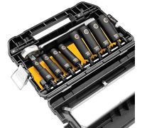 DEWALT Impact Socket Set, SAE, 1/2-Inch, 10-Piece (DW22812)