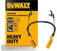 Dewalt Telecoms Jobsite Pro Max Neckband Earphones With Built-In Speakers 190 2093 DWG