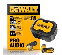 DEWALT | Jobsite Pro Wireless Neckband Earphones | 190 2091 DWG | Bluetooth® neckband earphones with IPX6 water resistance, 9mm drivers and integrated call controls.
