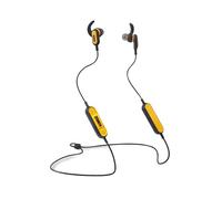 DEWALT Jobsite Wireless Earphones are durable and water-resistant built-in volume, playback controls and Bluetooth®(Extra ear cushions and shirt clip included)