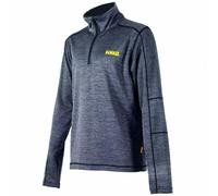 DeWalt Jonesborough Quarter Zip Through Mid Layer Fleece Mens Grey Work Top