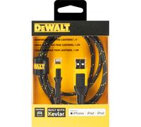 DeWalt Kevlar Reinforced Apple 8pin to Charging Cable iPad iPhone 1.2m 1.8m 3m