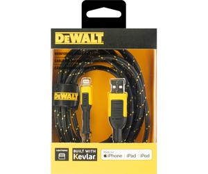 Dewalt Kevlar Reinforced Apple 8pin to Charging Cable iPad iPhone 1.2m 1.8m 3m