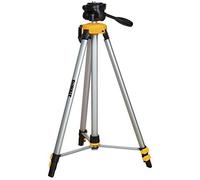 DEWALT Laser Level Tripod, ¼ x 20 Thread Mount, Collapsible Legs, Non-Skid Feet, Carrying Pouch Included (DW0881T),Black, One Size,Silver