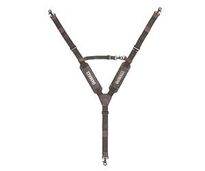 DEWALT Leather Tool Belt Suspenders, Y Back Design Adjustable, Heavy Duty Construction (DWST550116)