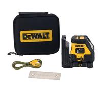 DeWalt DCLE14201RB Rechargeable USB Cross Line Laser Red Beam