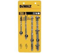 DEWALT Masonry Drill Bit Set, Percussion, 4-Piece (DW5204)