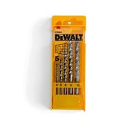 Dewalt Masonry Drill Set 5 Piece DT6952 - 4mm to 10mm Carbide Tips