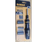 Dewalt Hand Tools DWHT68001-0 Full Fit Telescoping Multi-Bit Ratcheting Screwdriver + 10 Bits