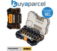 Dewalt Mclaren F1 Impact Screwdriver Bits Ratchet Socket Set 24 PC + Tough Case