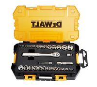 DEWALT® DWMT45034 Mechanics 1/4 in. and 3/8 in. Drive Socket Set (34 pc.)