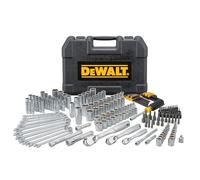 DEWALT Mechanics Tool Set, 1/4" & 3/8" & 1/2" Drive, SAE/Metric, 205-piece (DWMT81534)