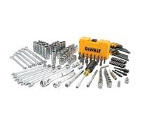 DEWALT Mechanics Tools Kit and Socket Set, 142-Piece, 1/4 & 3/8" Drive, MM/SAE (DWMT73802)