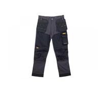 DEWALT Memphis Stretch Trouser 32W 29L Black/Grey