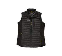 DeWalt Gilet Bodywarmer Force Black Lightweight Padded Mens Work Shower Resistan