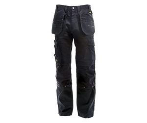 DEWALT Mens Pro Tradesman Loose Fit Trouser Black W34/L31