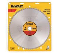 Dewalt DT1926-QZ DT1926-QZ-Hojas Sierra Estacionarias 355 x25.4 x66D para Acero, Yellow/Black