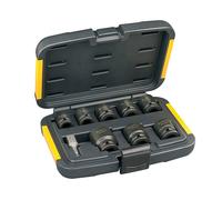DEWALT Metric Impact Socket Set 9 Piece Single Hex Standard DT7507