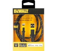 Dewalt MFi-Certified Lightening USB iPhone Charging Cable 4ft 1.2m Reinforced