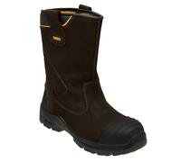 DEWALT MILLINGTON 7 Millington Brown Non-Metallic/Lightweight/Waterproof Rigger Boot, size 7 UK