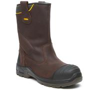 Dewalt Millington Pro Lightweight Waterproof Composite Safety Rigger Boots Brown