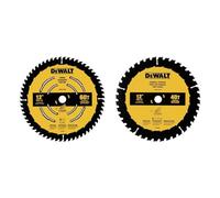 DEWALT Miter Saw Blade Combo Pack, 12” Blades, 40 Tooth & 60 Tooth, Fine Finish, Ultra Sharp Carbide (DWA112CMB)