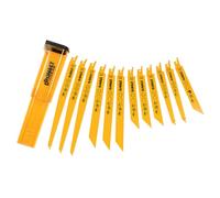 DEWALT Mixed Bi-Metal Reciprocating Blade Set and Storage Case (12 pcs.), DT2445-QZ