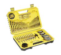 DEWALT DT71563-QZ Combination Drill Bit Set - 100 Pieces - Black Durable Case Included