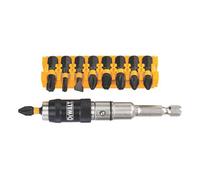 DeWalt DT70518T-QZ Set 10 pezzi con portainserti pivotale
