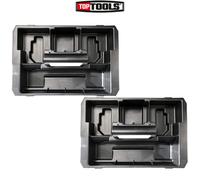 DeWalt N492058 Replacement Tote Tray for DWST1-71195 TSTAK VI Kit Box Pack of 2
