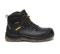 DeWALT Newark Mens SRA S3 WaterProof Safety Steel Toe Lace Up Boots - Black - UK 9 / EU 43