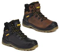 DeWALT Newark Mens Black SRA S3 WaterProof Safety Steel Toe Lace Up Boots