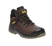 DeWalt Newark Waterproof Safety Hiker Boots Brown Size 10