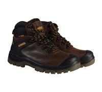 DeWalt Newark Waterproof Safety Hiker Boots Brown Size 10