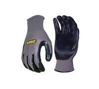 Dewalt Nitrile Nylon Gloves - Large Dewalt Multicolor