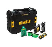 DEWALT Nivel Láser Autonivelante Green De 2 Líneas En Cruz (Horizontal Y Vertical) + Medidor Láser De Distancias Con Alcance De 30m
