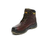 DEWALT Oakridge Men's Steel Toe, Waterproof, Leather Safety Work Boots, Tan, UK10 (EU44)