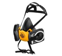 Dewalt P3 Large Half Mask Respirator Face Mask With P3 Filters Easy Breathing