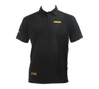 DeWalt Rutland Mens PWS Polo Shirt Black / Grey XL