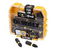 DeWalt Tough Case Flex Torq Phillips Screwdriver Bits PH2 25mm Pack of 25