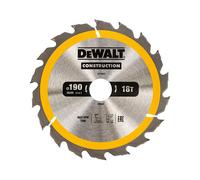 DEWALT Portable Construction Circular Saw Blade 190 x 30mm x 18T DEWDT1943QZ