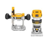 Dewalt Power Tools D26204K 1/4in Premium Plunge & Fixed Base Combi Router 900W 2