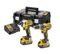 Dewalt Power Tools DCK266P2T XR Brushless Twin Pack 18V 2 x 5.0Ah Li-ion