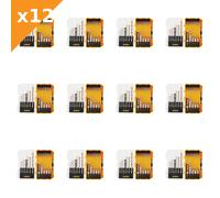 Dewalt Power Tools DT70712 Extreme Masonry Drill Drive Set, 19 Piece - 12 Pack