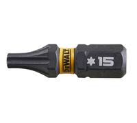DeWalt Torx Extreme Impact Torsion Screwdriver Bit T15 25mm Pack of 5
